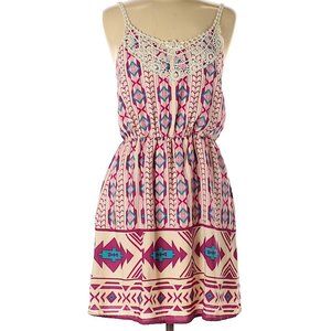 Pink Owl Casual Dress Size M